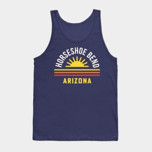 Horseshoe Bend Arizona Souvenir Gift Sunrise Tank Top